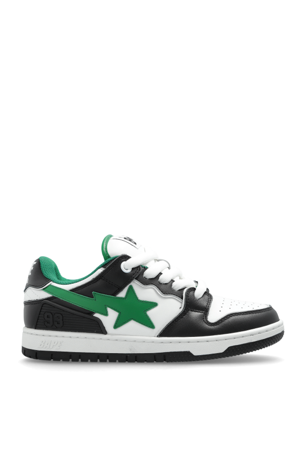 A BATHING APE® Sports shoes with logo