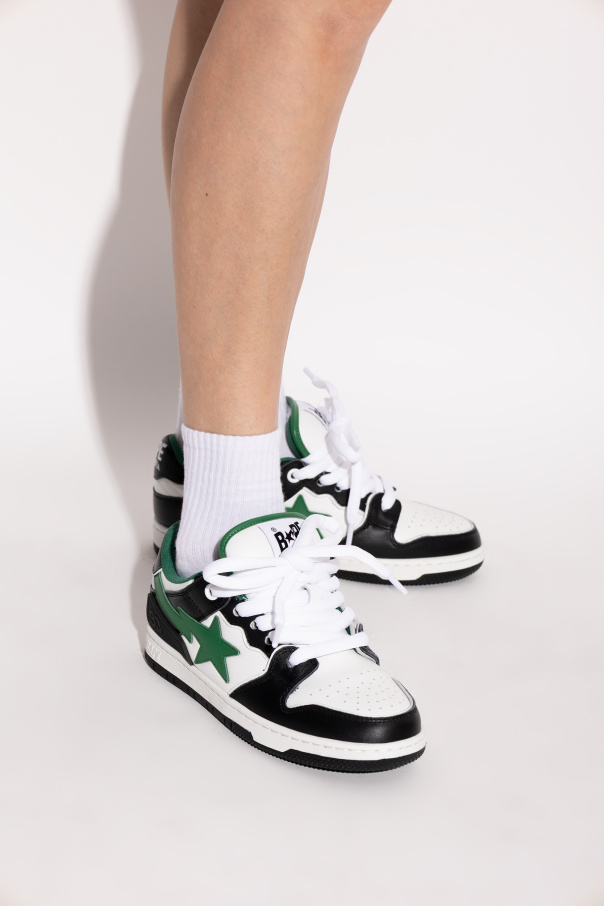 A BATHING APE® Sports shoes with logo