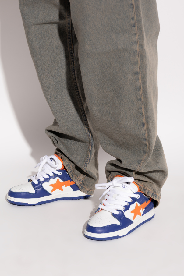 A BATHING APE® Sports shoes with logo