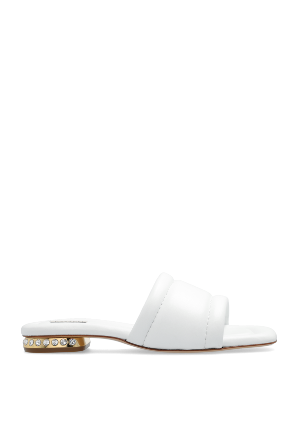 Casadei Slides with decorative heel