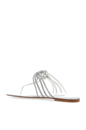 Casadei Slides with shimmering applications