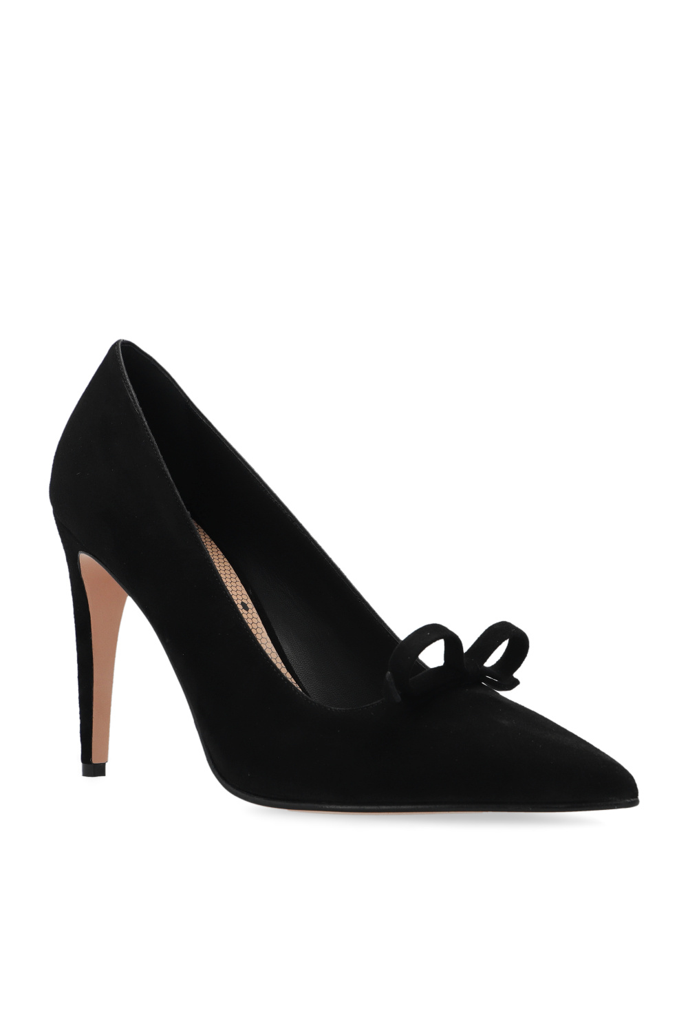 Red Sac valentino Suede Cotton pumps