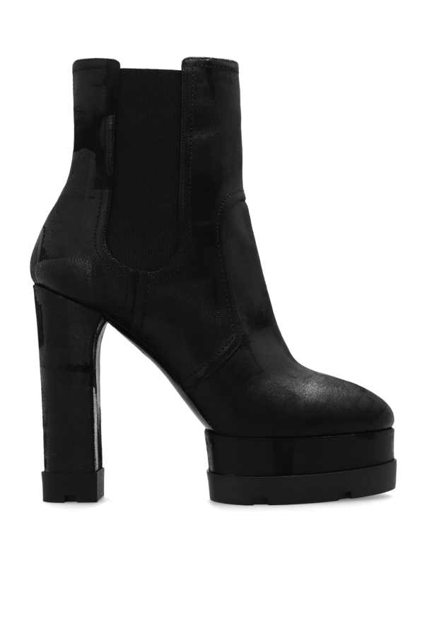 ‘Nancy’ platform ankle boots od Casadei