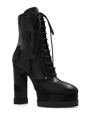 Casadei ‘Nancy Cyber Lab’ platform ankle boots