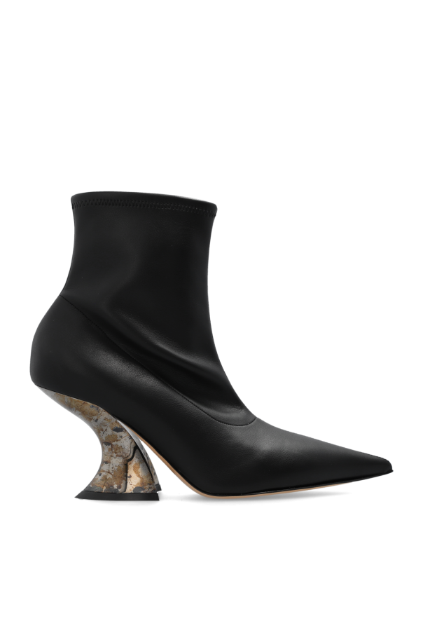 ‘Elodie’ heeled ankle boots od Casadei