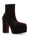 Casadei ‘Isa’ platform ankle boots in suede