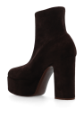 Casadei ‘Isa’ platform ankle boots in suede