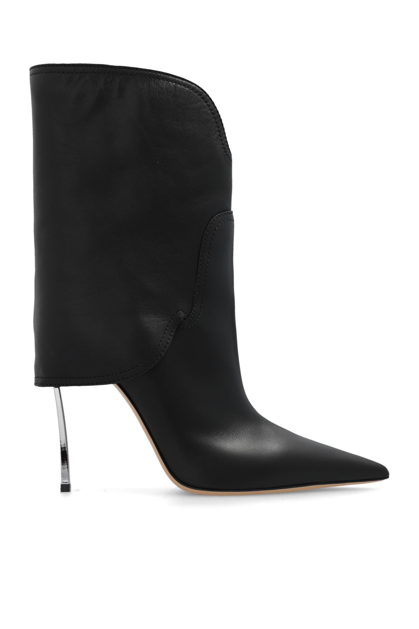 Casadei ‘Blade’ leather heeled ankle boots