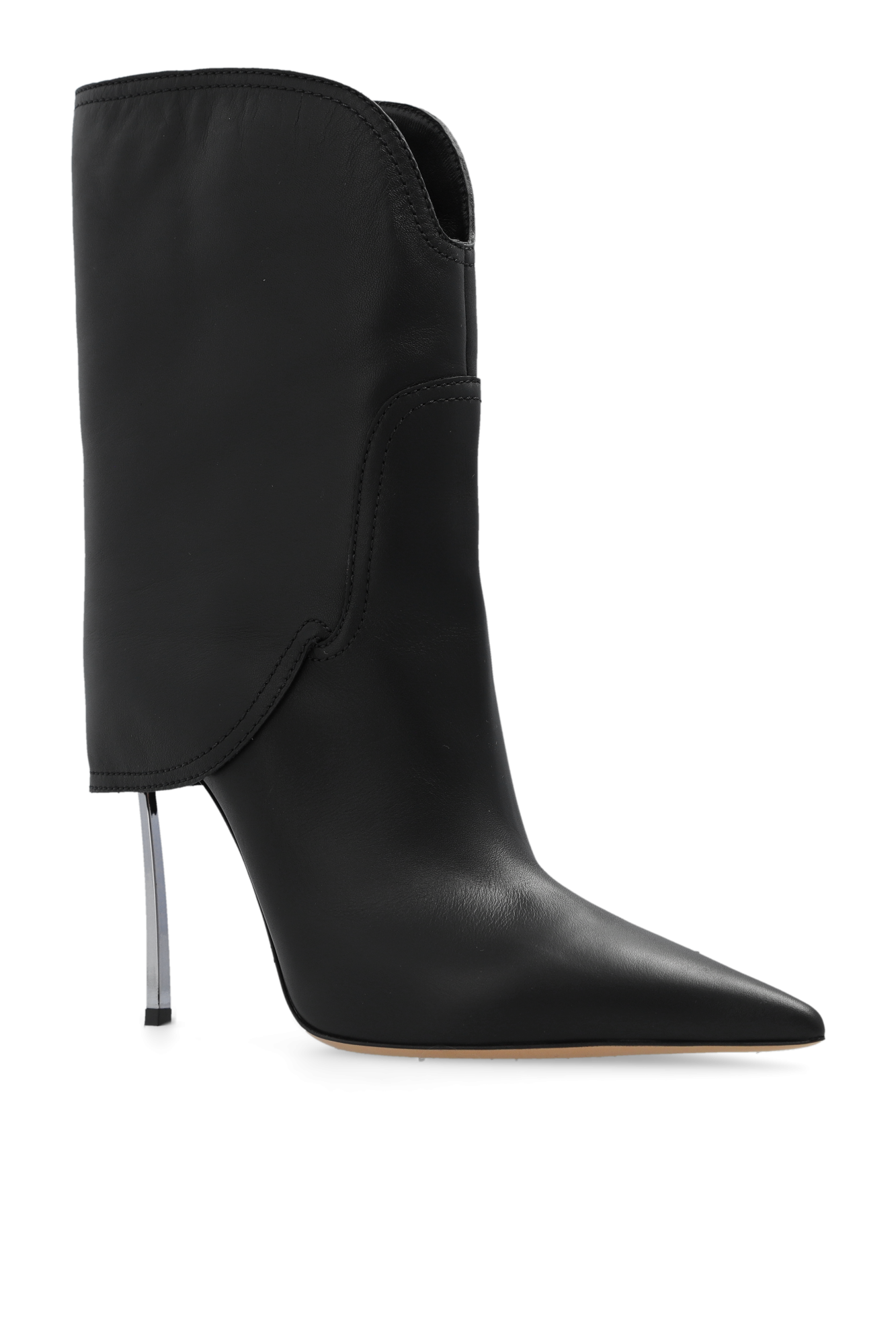 Casadei ‘Blade’ leather heeled ankle boots