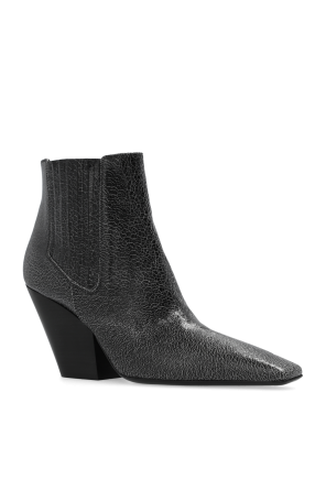 Casadei Leather heeled ankle boots