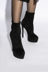 Casadei BLACK Heeled ankle boots 'Arceus'
