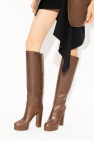 Casadei BROWN ‘Betty’ leather boots