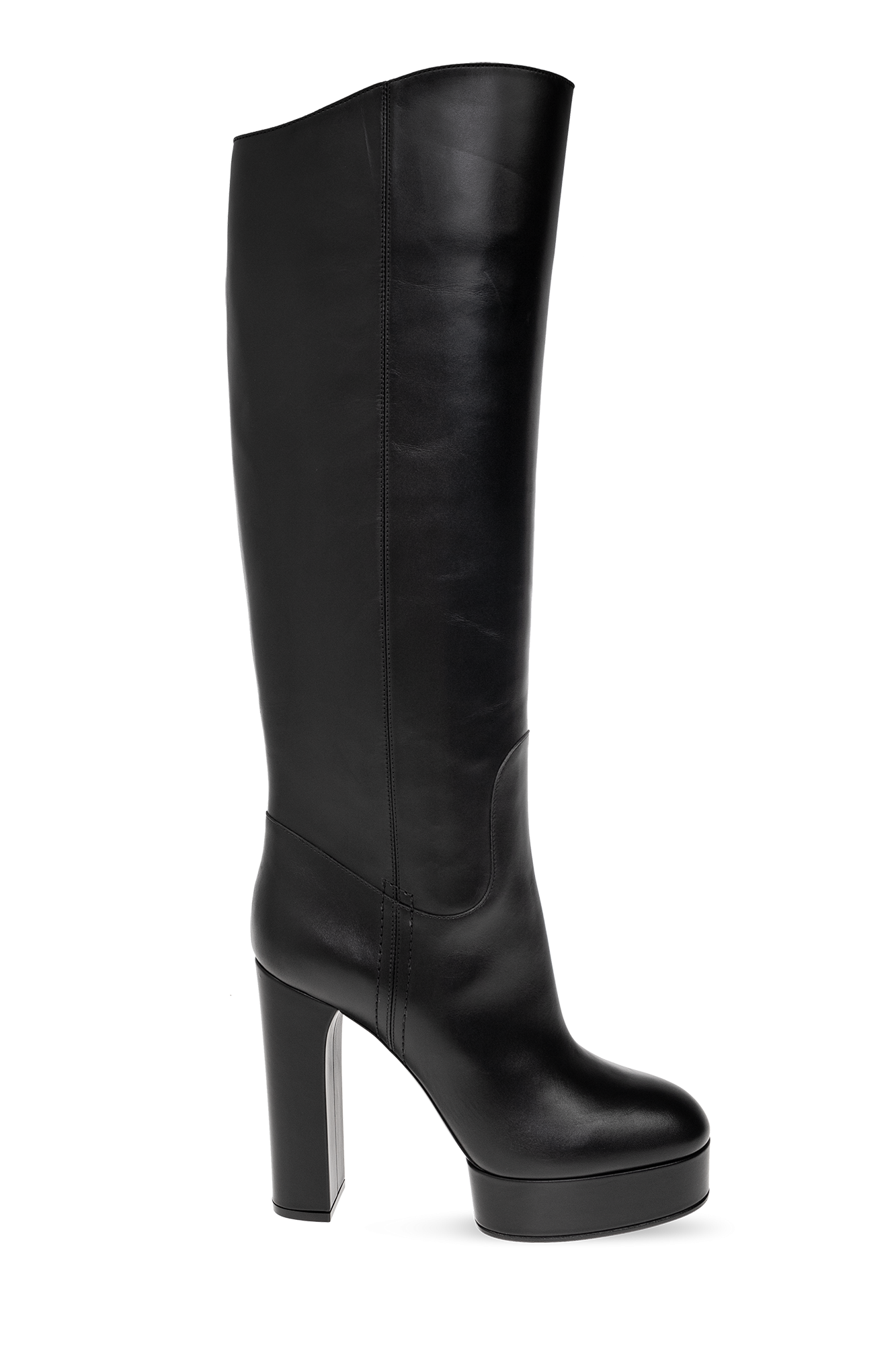 Casadei Platform boots in leather | Women's Shoes | Vitkac