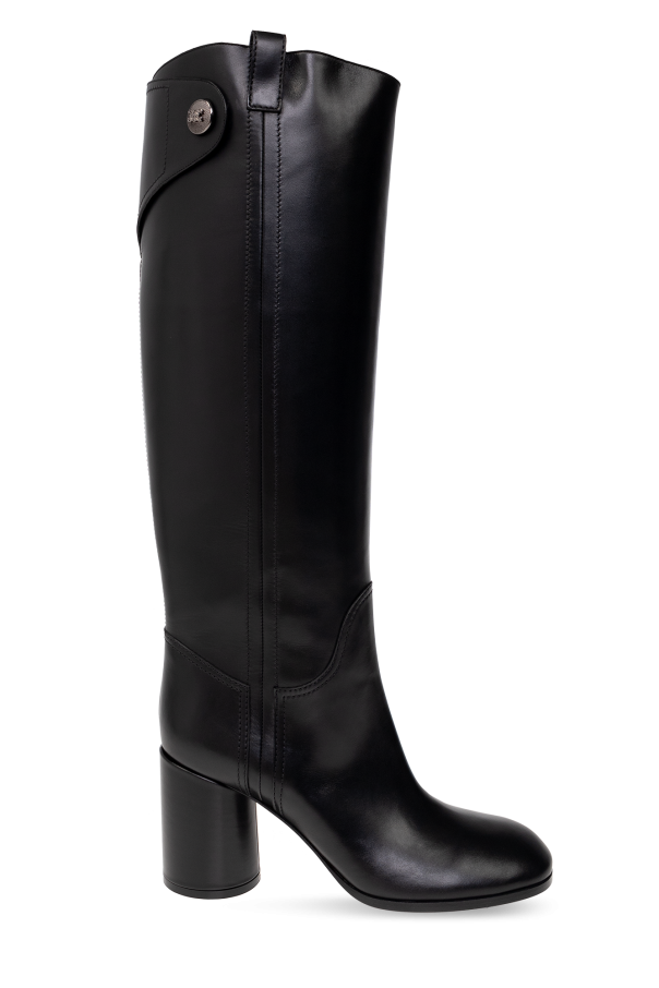 Casadei Heeled boots in leather