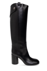 Casadei Heeled boots in leather