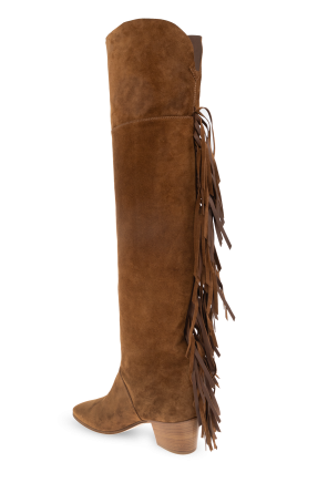 Casadei Stiefel mit Absatz aus Veloursleder