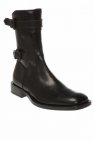 Ann Demeulemeester BLACK Leather boots