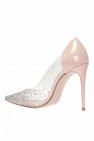 Le Silla ‘Nicole’ transparent stiletto pumps