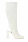 Jacquemus WHITE ‘Olive’ heeled boots