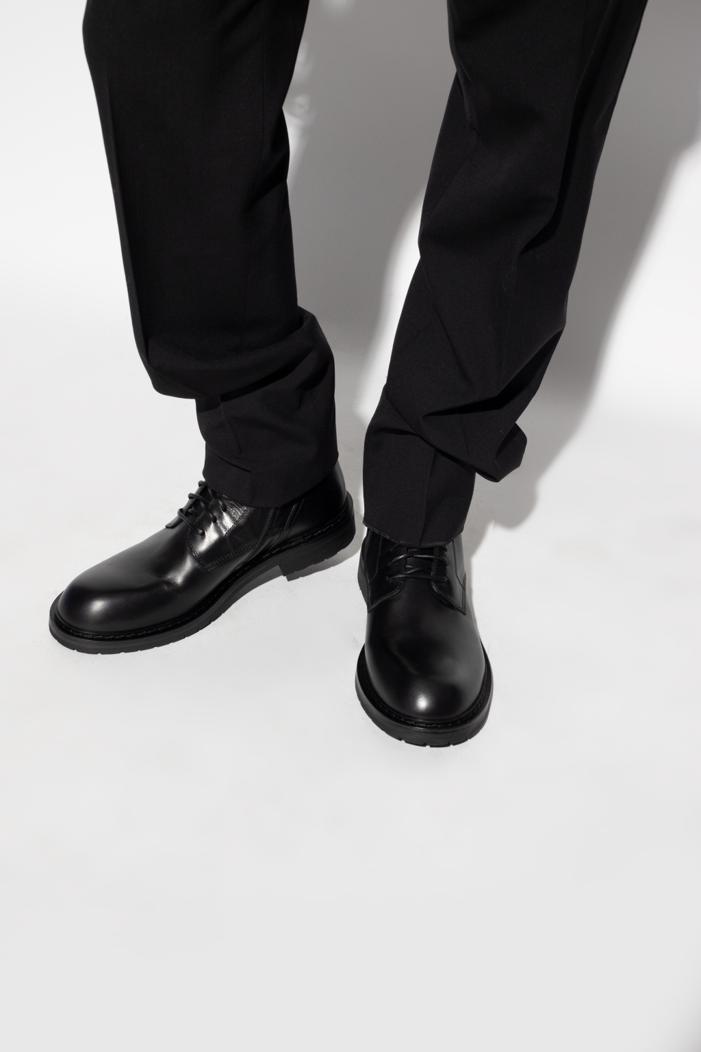 Black ‘Danny’ leather boots Ann Demeulemeester - Vitkac GB