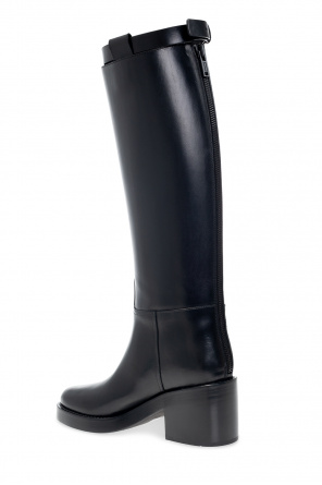 Ann Demeulemeester ‘Stan’ heeled knee-high boots