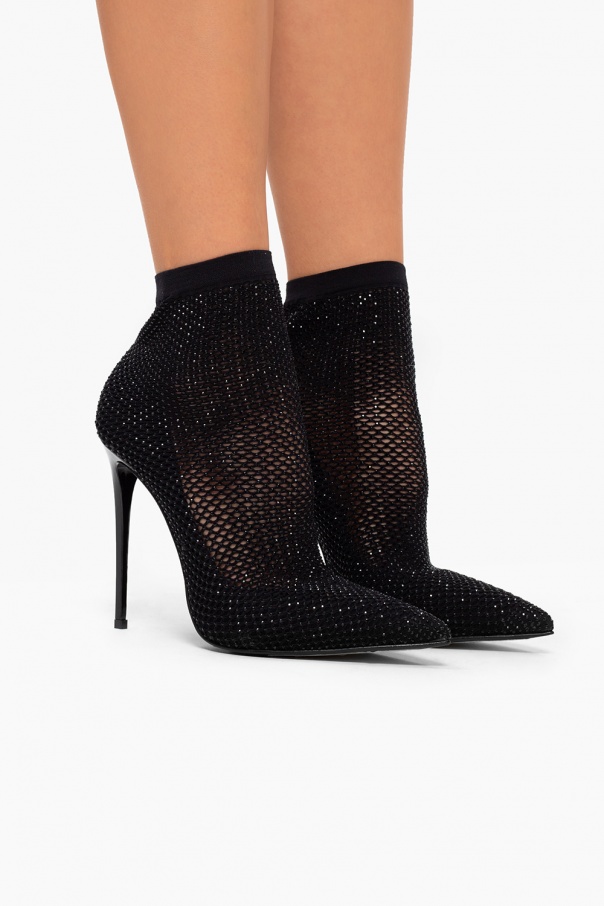 Le Silla Mesh stiletto pumps