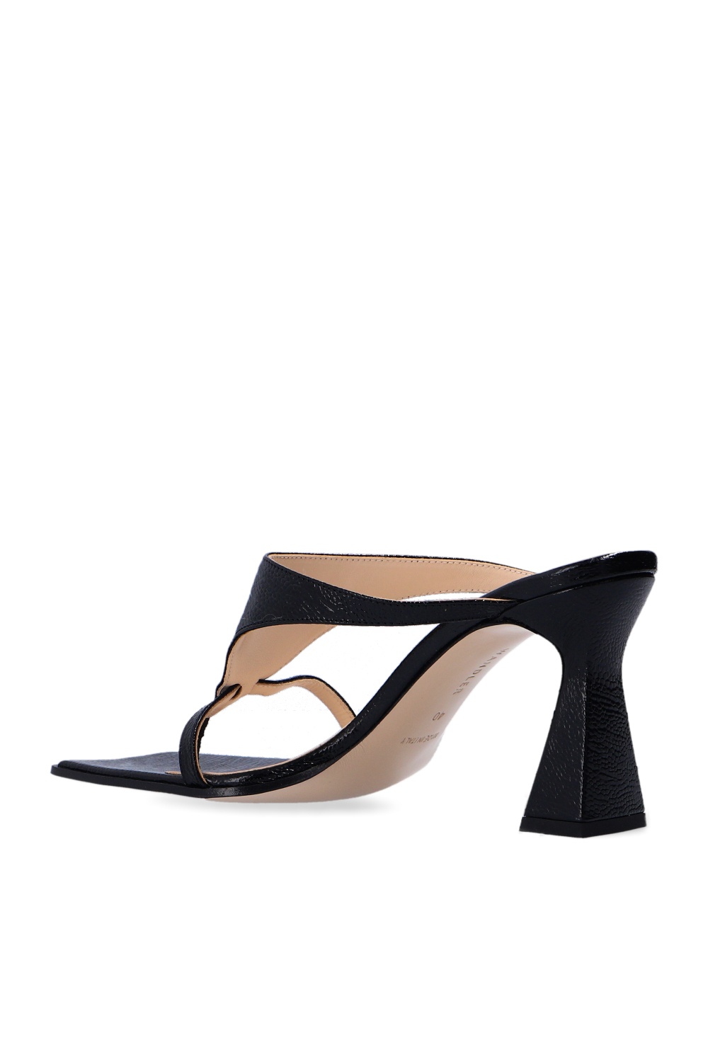 Wandler ‘Feline’ heeled mules