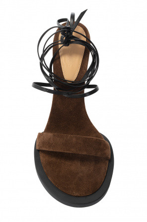 Jacquemus Suede heeled sandals