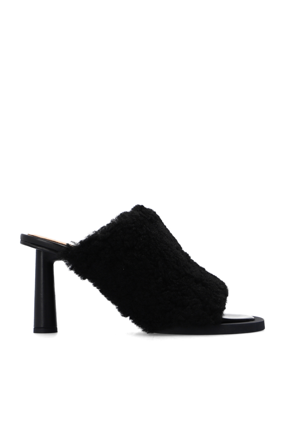 Jacquemus Heeled fur mules