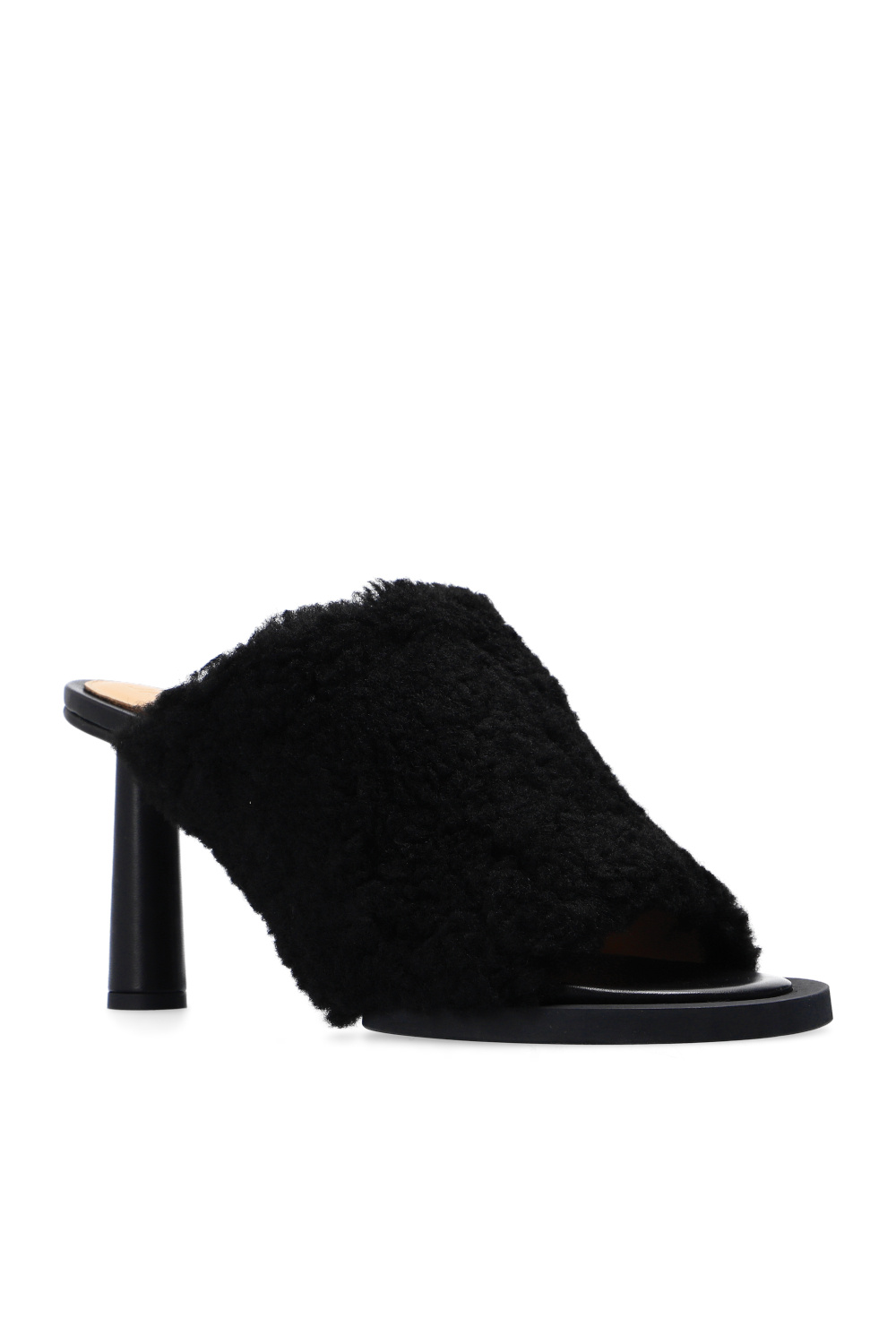 Jacquemus Heeled fur mules