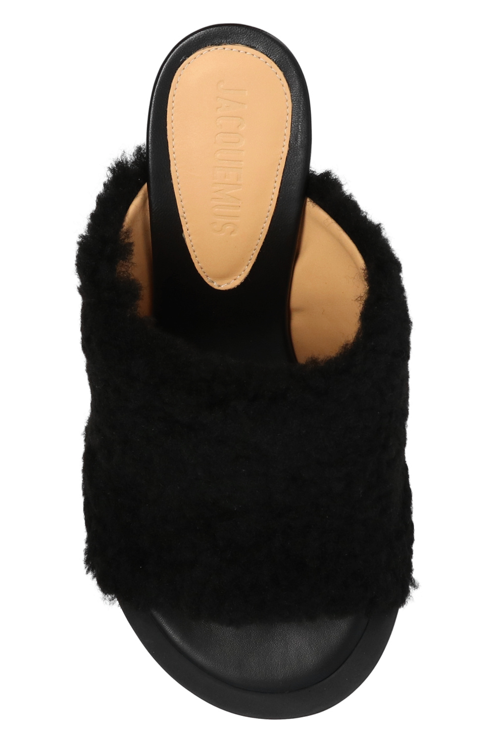 Jacquemus Heeled fur mules