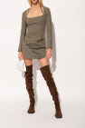 Jacquemus BROWN ‘Les’ over-the-knee boots