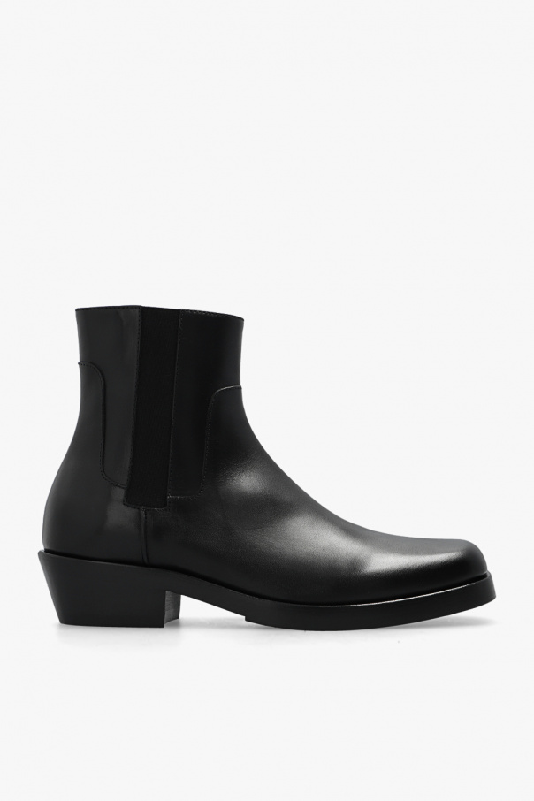 Raf Simons Leather Chelsea boots