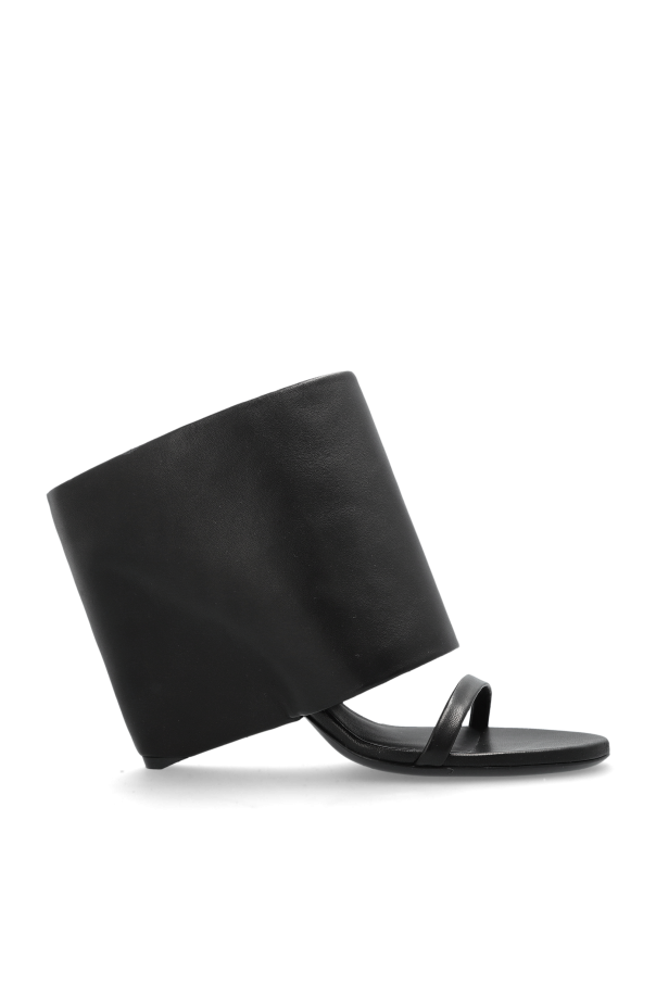 Courrèges Leather shoes Oblique