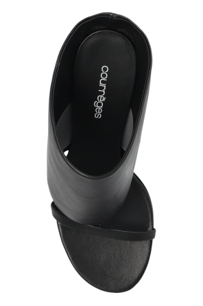 Courrèges Leather shoes Oblique