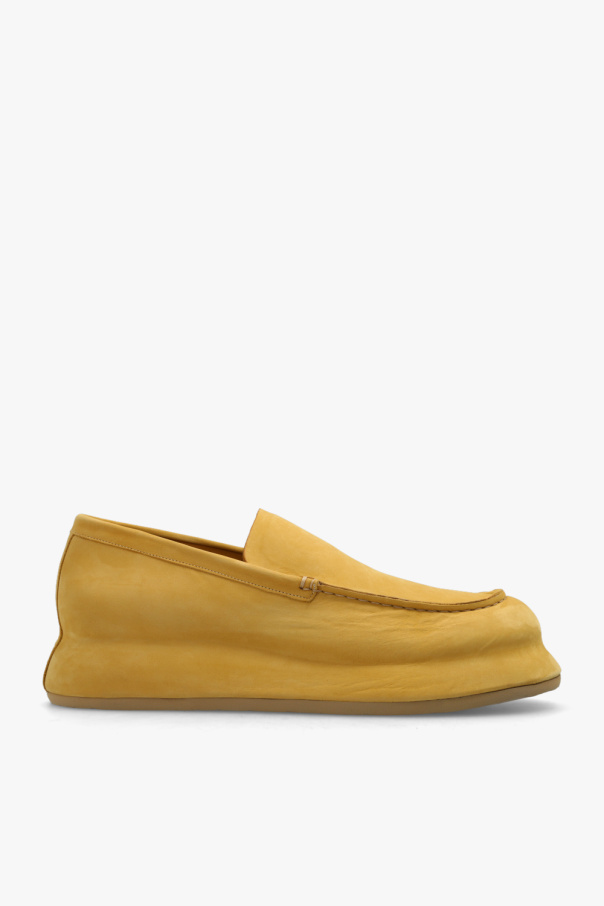 Jacquemus ‘Bricciola’ suede Schutz shoes