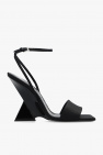 The Attico BLACK ‘Cheope’ heeled sandals