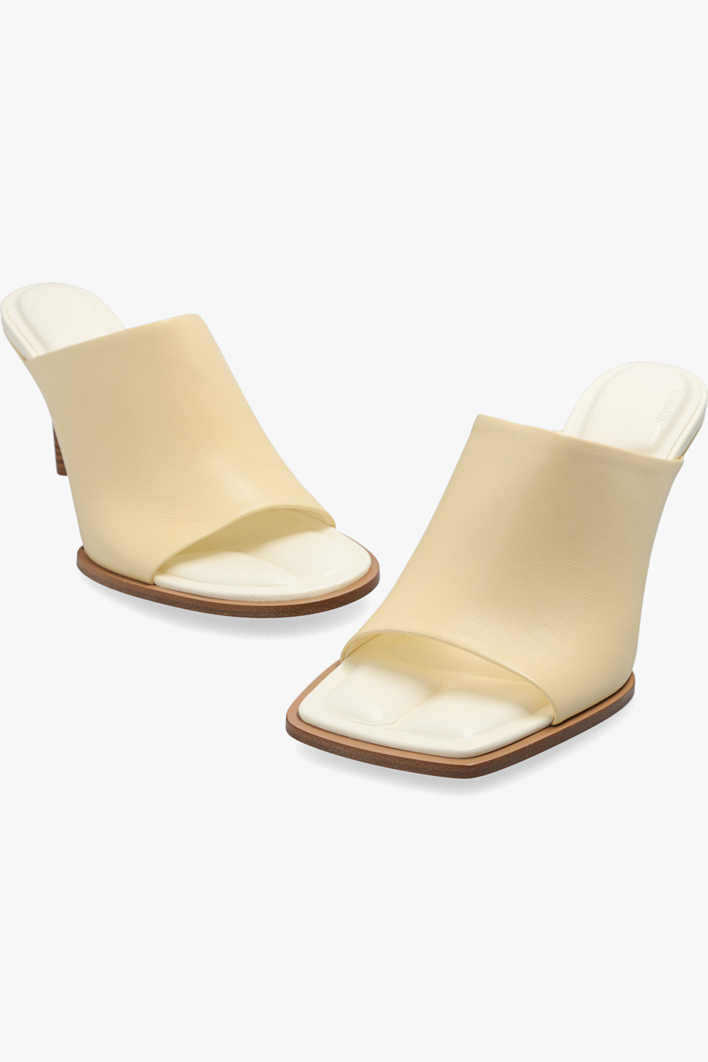 Jacquemus ‘Rond Carre’ heeled mules