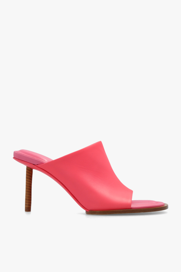 ‘Rond Carre’ heeled mules od Jacquemus