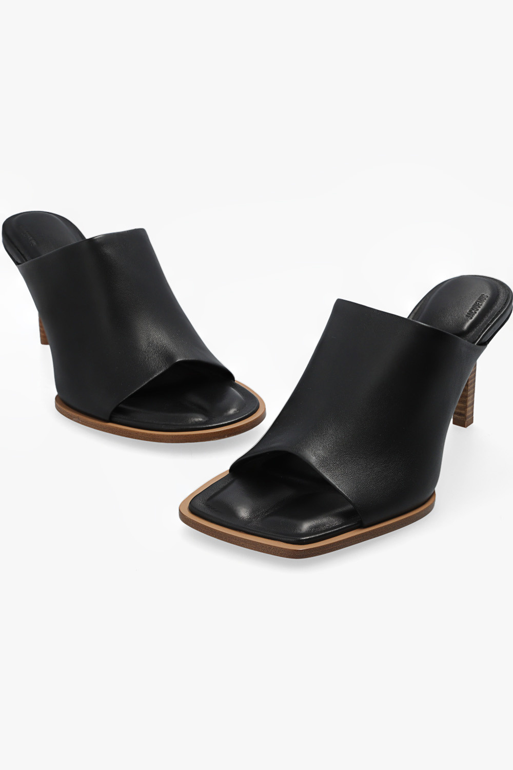 Jacquemus ‘Rond Carre’ heeled mules