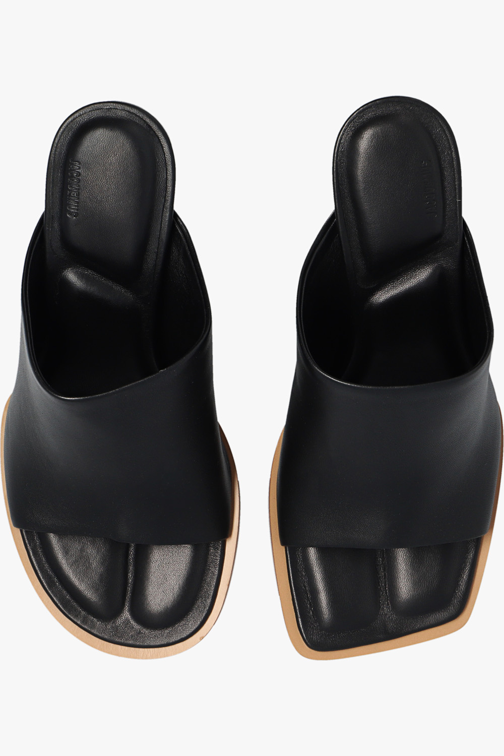 Jacquemus ‘Rond Carre’ heeled mules