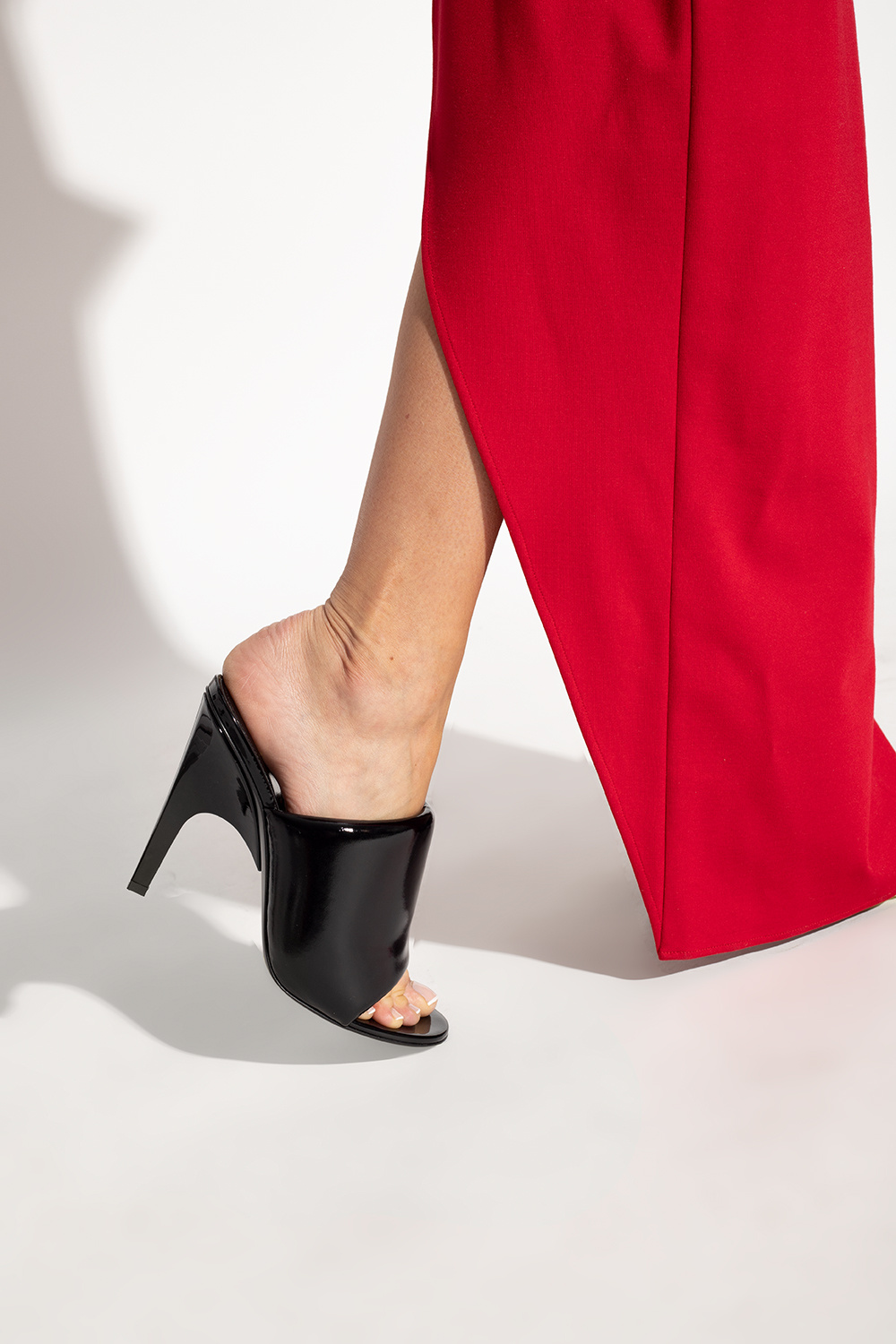 The Attico ‘Rem’ glossy mules