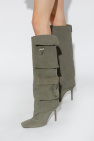 The Attico GREEN ‘Sienna’ stiletto boots