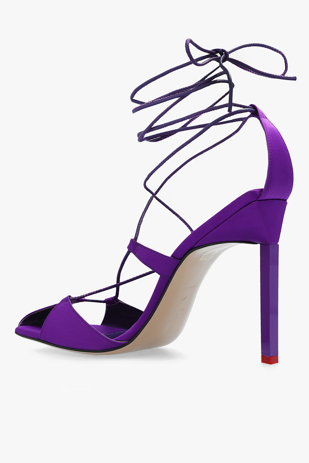 The Attico ‘Adele’ satin pumps