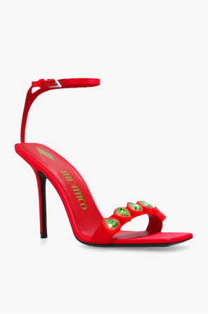 The Attico ‘Sienna’ satin heeled sandals