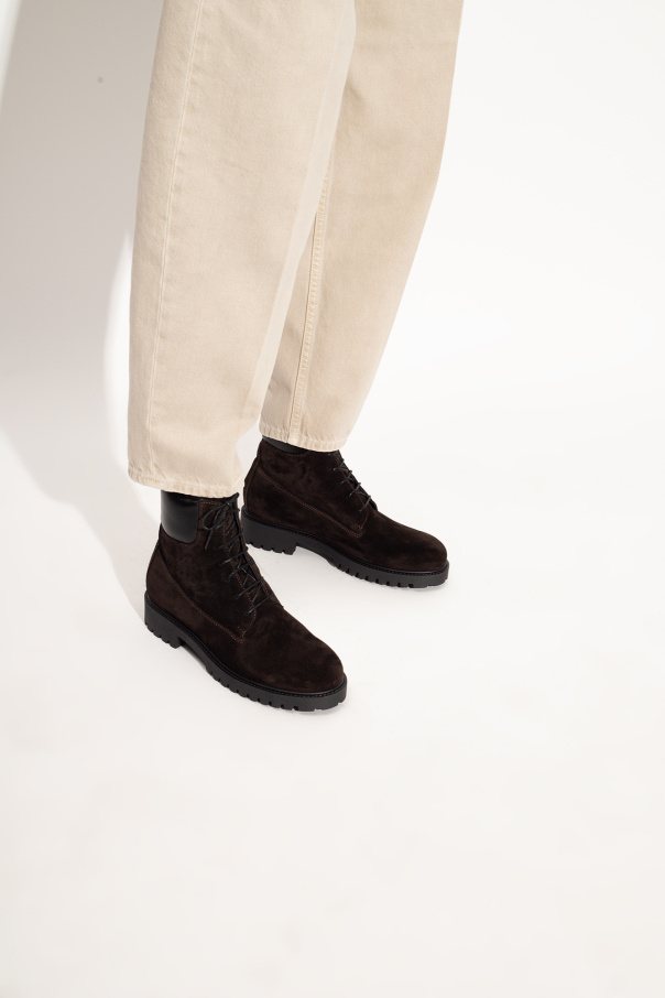 TOTEME Suede ankle shoes