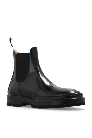 Jacquemus ‘Pavane’ leather Chelsea boots