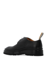 Jacquemus BLACK ‘Pavane’ leather Derby shoes