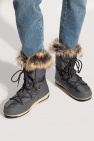 Moon Boot GREY ‘Monaco Low’ snow boots