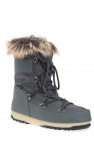 Moon Boot GREY ‘Monaco Low’ snow boots